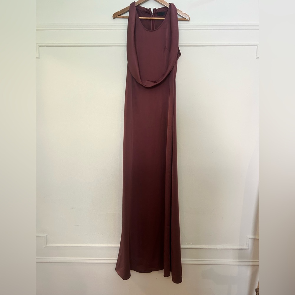 Lapointe cowl neck gown size 0